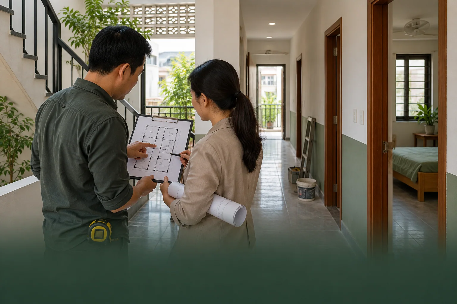 Ảnh minh họa: Cải tạo nhà thành phòng trọ cần kiểm tra pháp lý gì