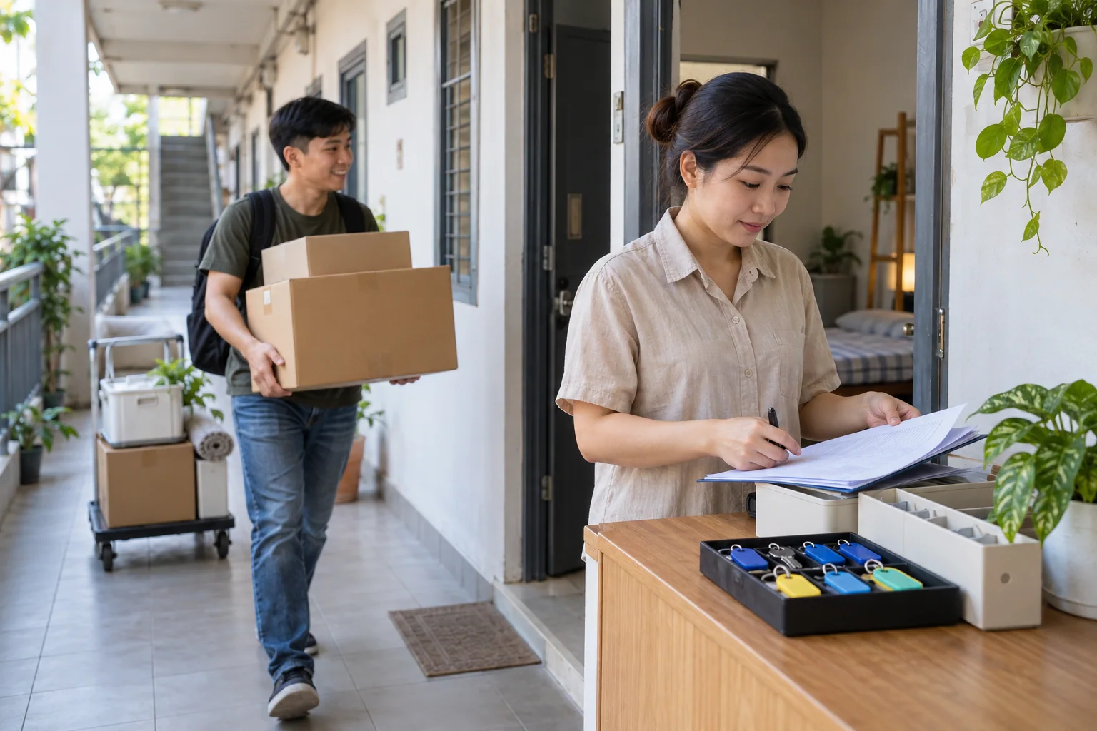 Ảnh minh họa: Cập nhật thông tin cư trú khi chuyển phòng trọ