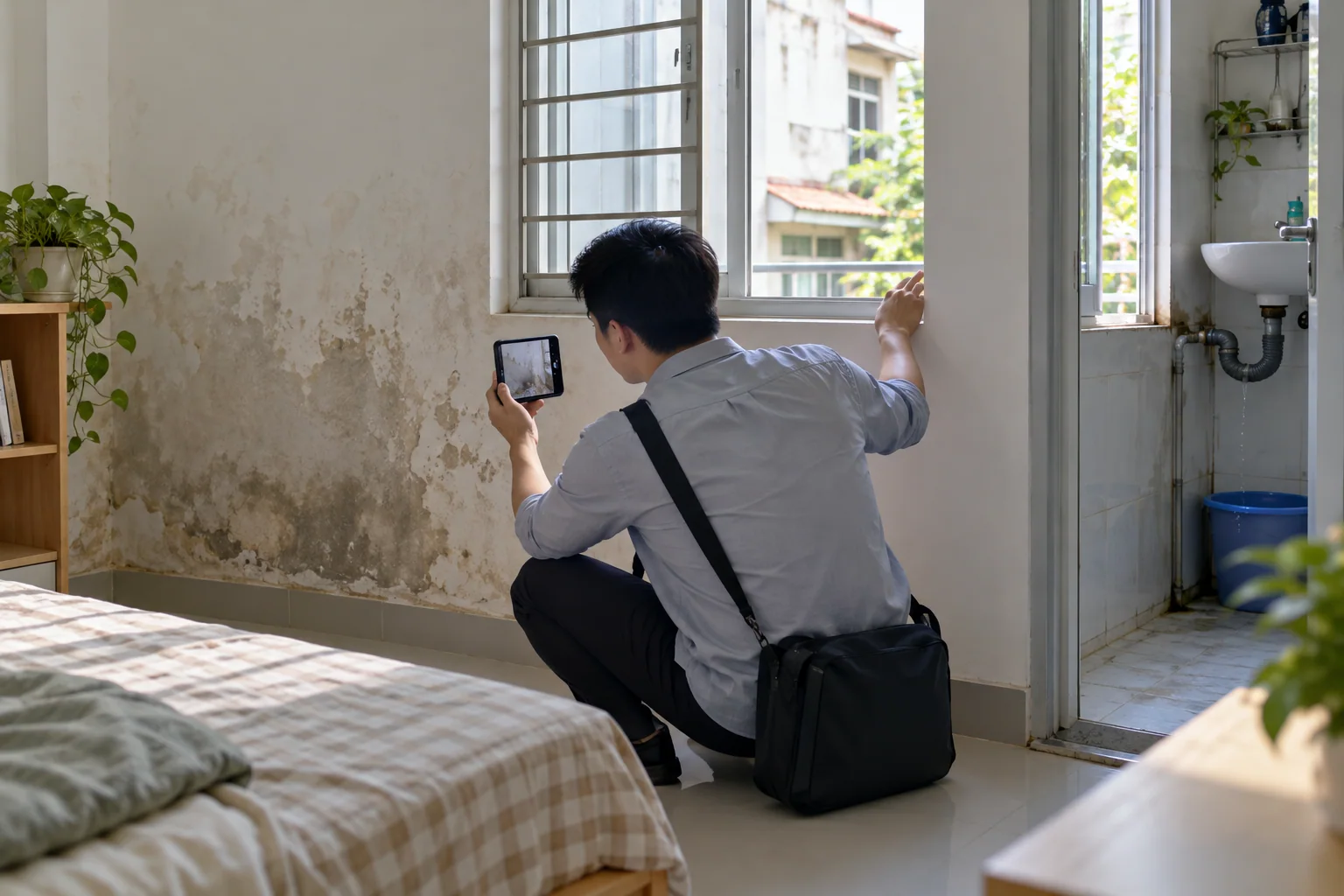 Ảnh minh họa: Giảm nóng phòng trọ mà không tự ý cải tạo
